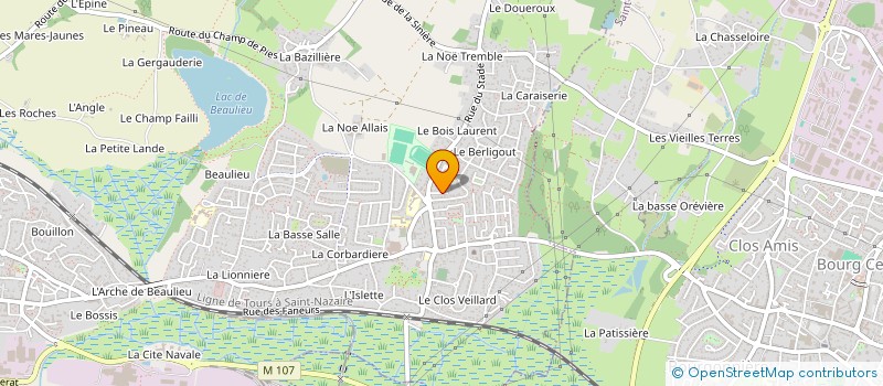 localisation de l'entreprise MADAME MARIE-MATHILDE GIRAUD à COUERON