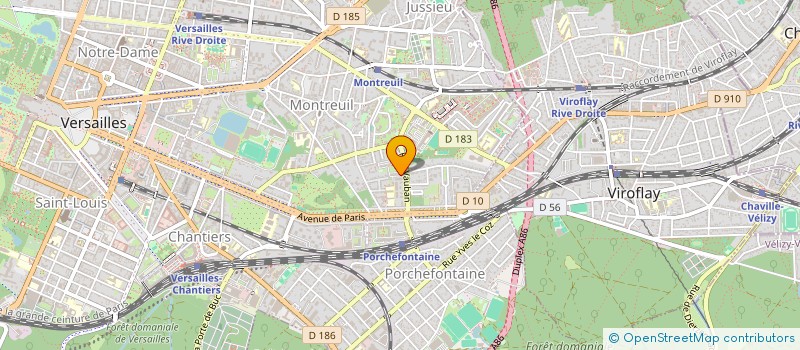 localisation de l'entreprise MADAME MARIE-MATHILDE WIELGUS à VERSAILLES