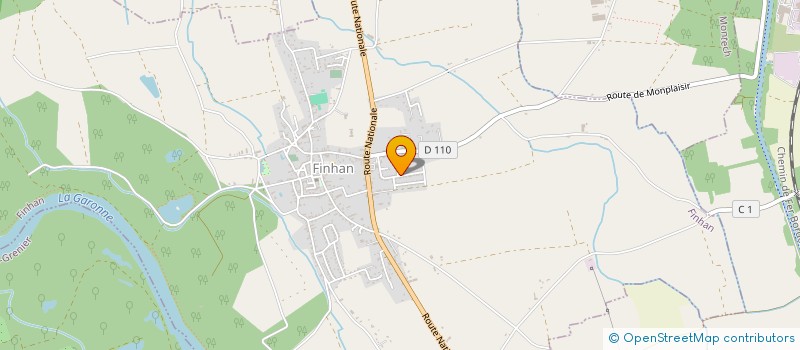 localisation de l'entreprise MADAME MARIE MATHOU  ESCATALENS