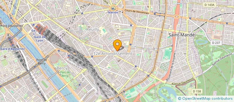 localisation de l'entreprise MADAME MARIE MATTEI  PARIS