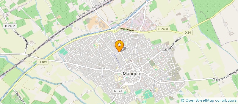 localisation de l'entreprise MADAME MARIE MAUBON  LANSARGUES