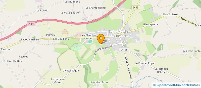 localisation de l'entreprise MADAME MARIE MAUDUIT  SOULEUVRE EN BOCAGE