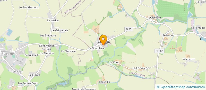 localisation de l'entreprise MADAME MARIE MAUFUS à LOIREAUXENCE