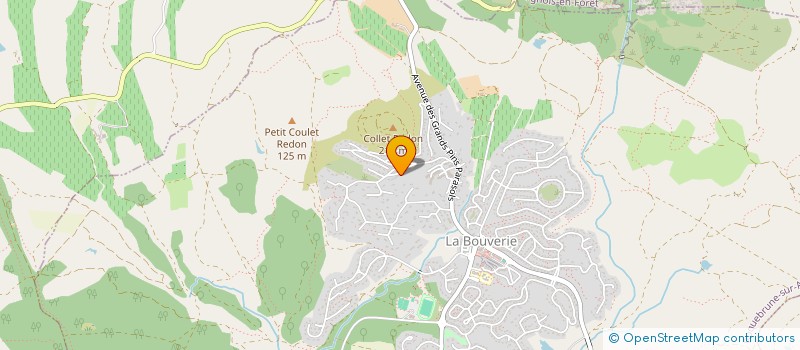 localisation de l'entreprise MADAME MARIE MAUGARD à ROQUEBRUNE-SUR-ARGENS