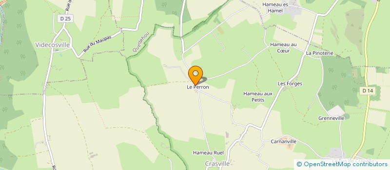 localisation de l'entreprise MADAME MARIE MAUGER  CRASVILLE