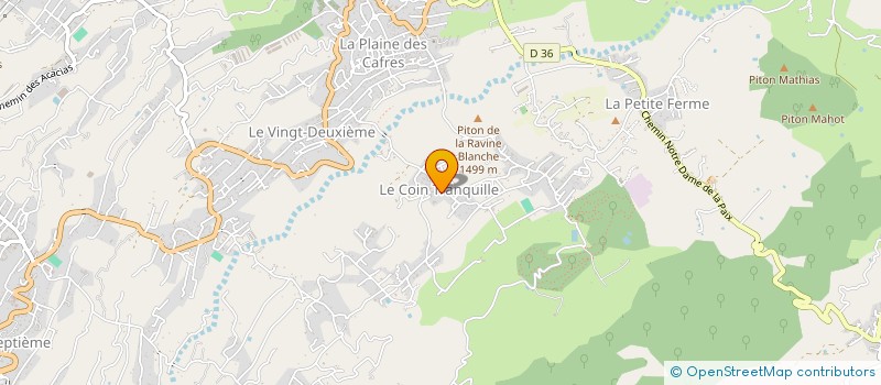 localisation de l'entreprise MADAME MARIE MAURER  LE TAMPON