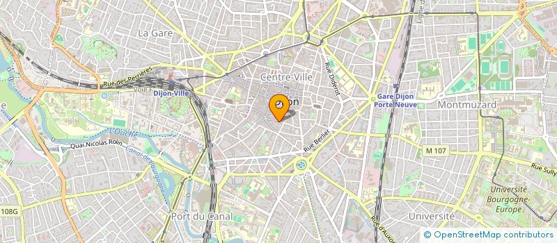 localisation de l'entreprise MADAME MARIE MAURICE  DIJON