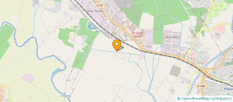 localisation de l'entreprise MADAME MARIE MAURON à FREJUS