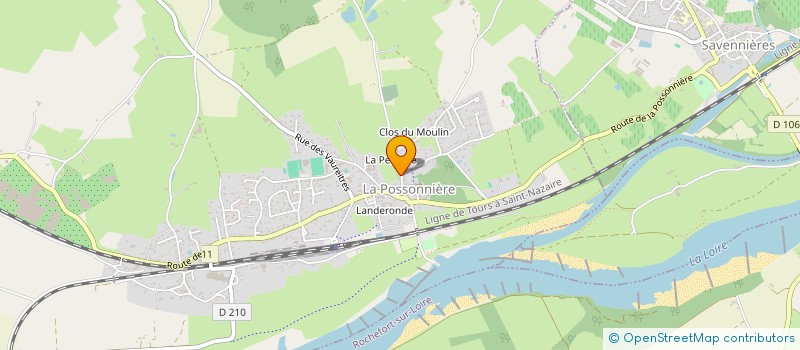 localisation de l'entreprise MADAME MARIE MAWOIS  LA POSSONNIERE