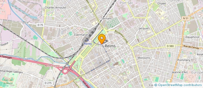 localisation de l'entreprise MADAME MARIE MAXENCE ROUSSEAUX  REIMS