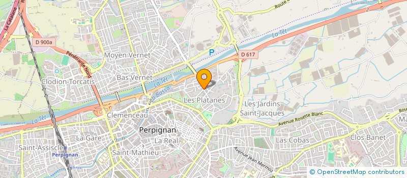 localisation de l'entreprise MADAME MARIE MAYER  PERPIGNAN