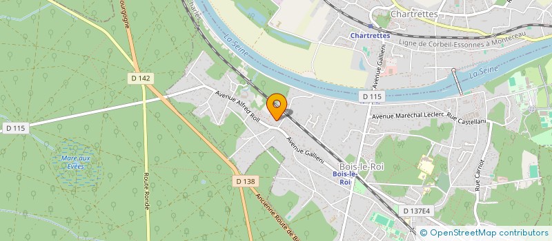 localisation de l'entreprise MADAME MARIE MEDINA à BOIS-LE-ROI