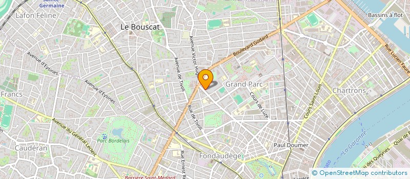 localisation de l'entreprise MADAME MARIE MEDIO  BORDEAUX