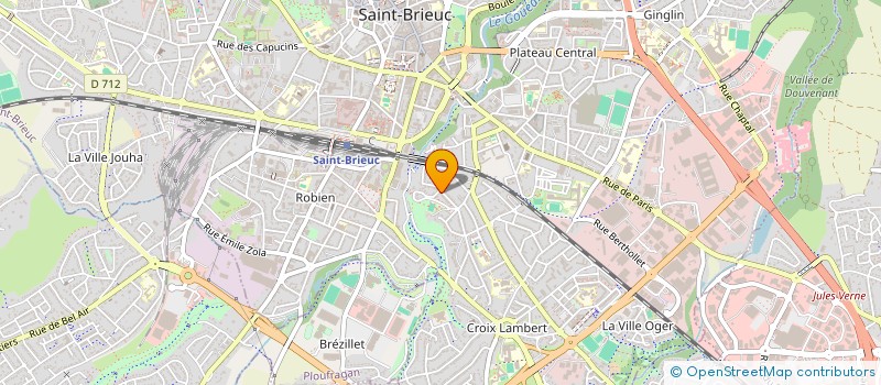 localisation de l'entreprise MADAME MARIE MEGOZ à SAINT-BRIEUC