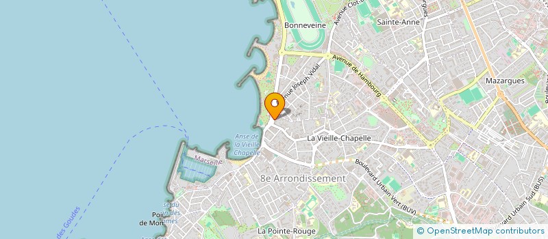 localisation de l'entreprise MADAME MARIE MEIGNAT à MARSEILLE