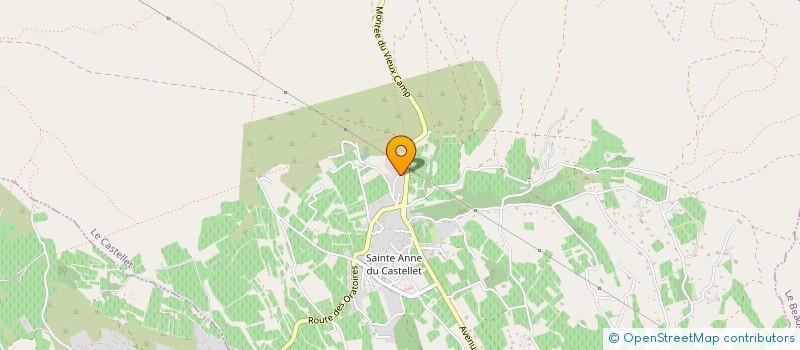 localisation de l'entreprise MADAME MARIE MEILLIER  EVENOS