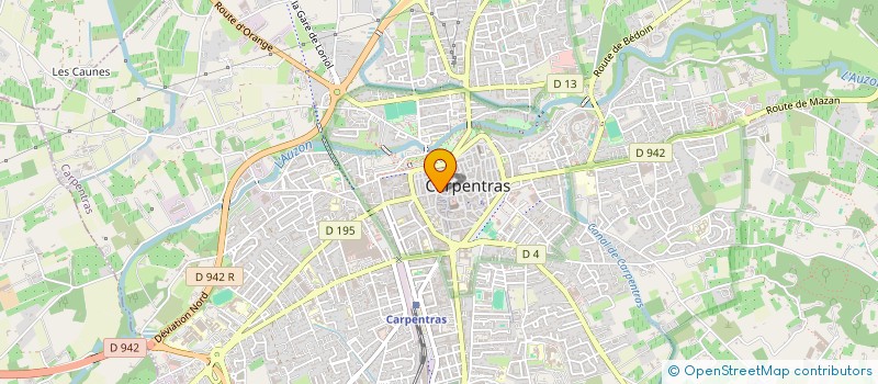localisation de l'entreprise MADAME MARIE MEISTERS à CARPENTRAS