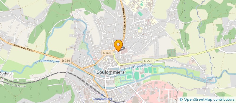 localisation de l'entreprise MADAME MARIE-MELANIE D'ORLAN DE POLIGNAC  CHAILLY-EN-BRIE