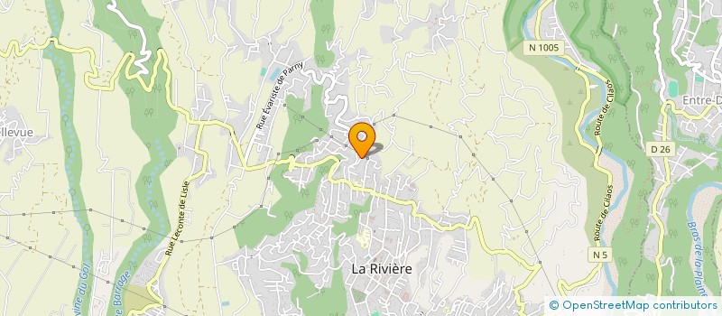 localisation de l'entreprise MADAME MARIE MELINDA BAILLIF à SAINT-LOUIS