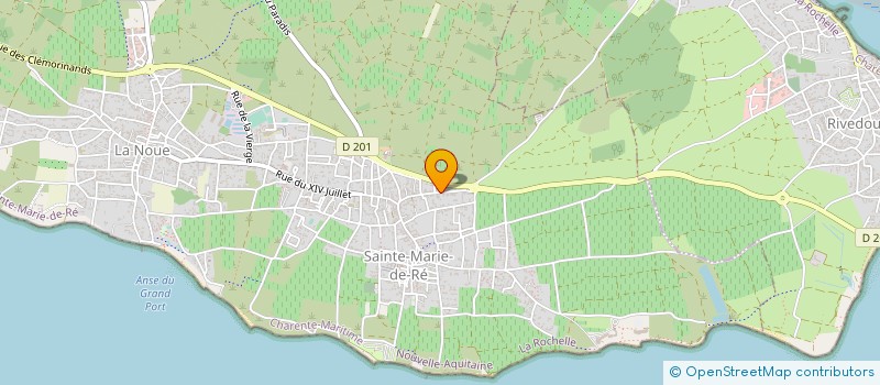 localisation de l'entreprise MADAME MARIE MELLE  SAINTE-MARIE-DE-RE