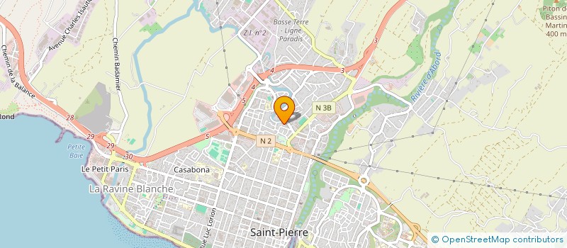 localisation de l'entreprise MADAME MARIE MELLON à SAINT-PIERRE
