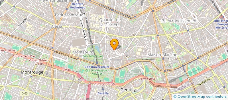 localisation de l'entreprise MADAME MARIE MELOT  PARIS