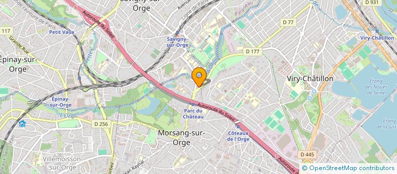 localisation de l'entreprise MADAME MARIE MENDY à MORSANG-SUR-ORGE
