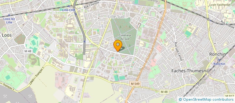 localisation de l'entreprise MADAME MARIE MENTION à LILLE