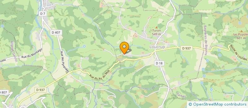 localisation de l'entreprise MADAME MARIE MENVIELLE  LOUCRUP