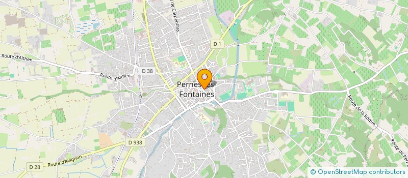 localisation de l'entreprise MADAME MARIE MERAT à PERNES-LES-FONTAINES