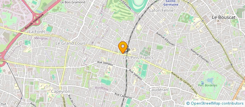 localisation de l'entreprise MADAME MARIE MERCIE  BORDEAUX