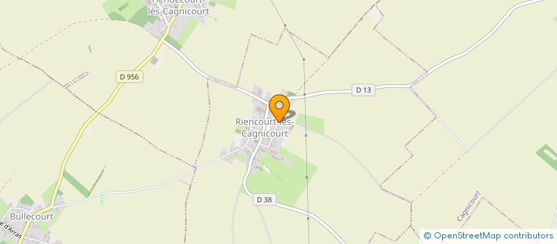 localisation de l'entreprise MADAME MARIE MERCIER à RIENCOURT-LES-CAGNICOURT