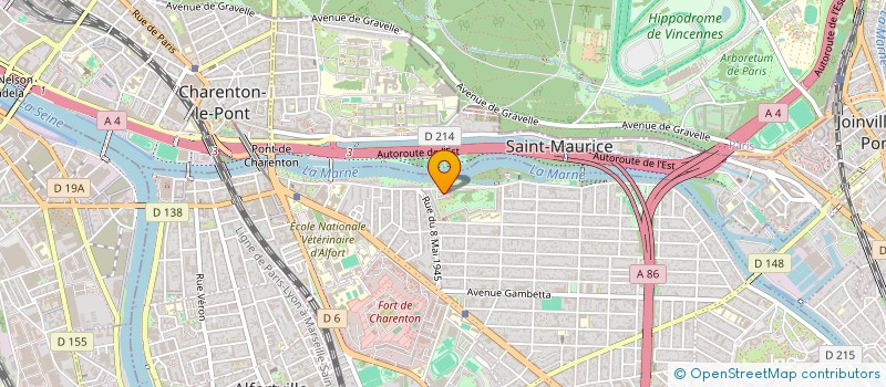localisation de l'entreprise MADAME MARIE MERCIER à MAISONS-ALFORT