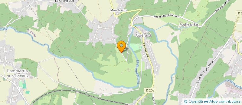 localisation de l'entreprise MADAME MARIE MERCIER  GUERARD