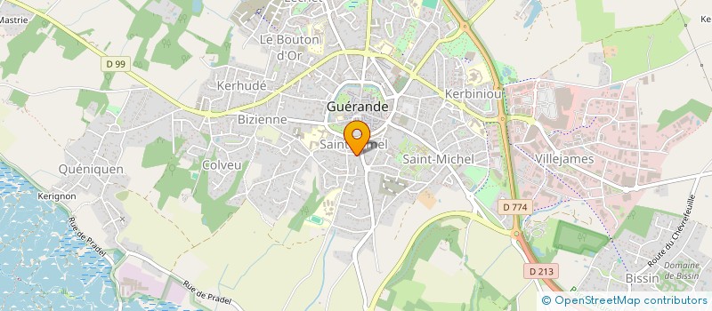 localisation de l'entreprise MADAME MARIE MERLET à SAINT MOLF