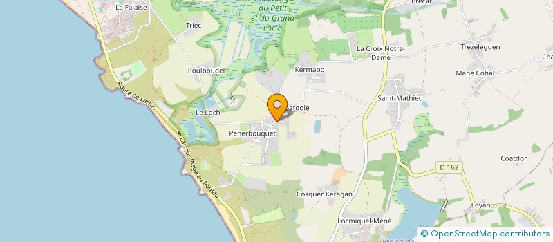 localisation de l'entreprise MADAME MARIE MERRIEN  GUIDEL