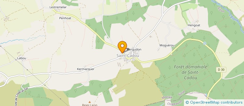 localisation de l'entreprise MADAME MARIE MESNIL  SIZUN