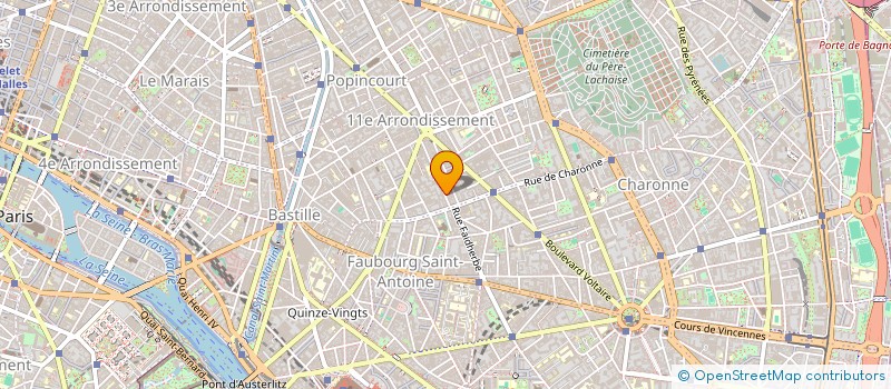 localisation de l'entreprise MADAME MARIE MESSAGER  PARIS