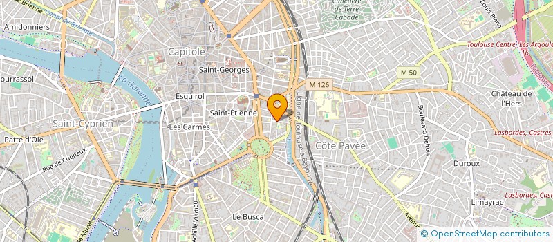 localisation de l'entreprise MADAME MARIE-METISSA ANDRE à TOULOUSE