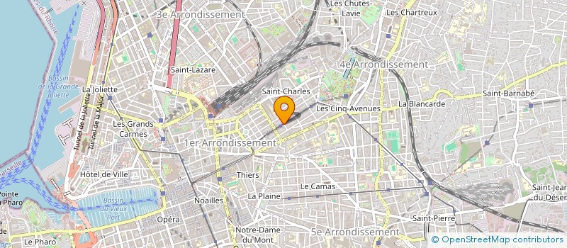 localisation de l'entreprise MADAME MARIE MEYER à MARSEILLE