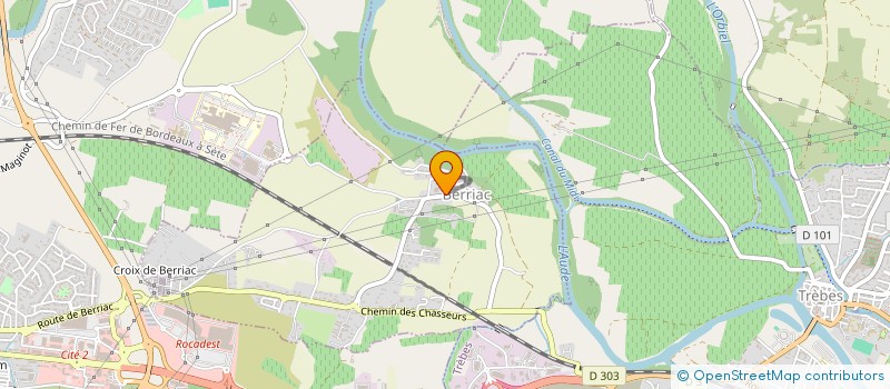 localisation de l'entreprise MADAME MARIE MEYERHOFFER  BERRIAC