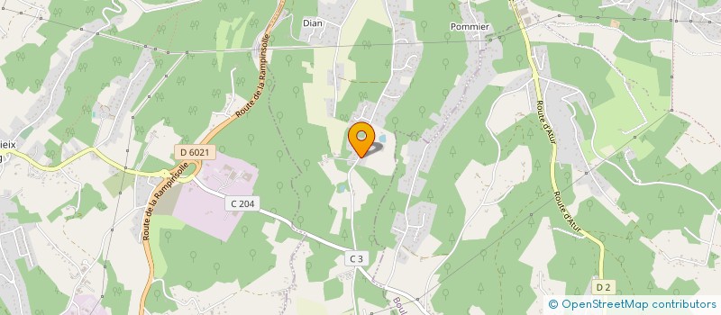 localisation de l'entreprise MADAME MARIE MEYNIER  SANILHAC