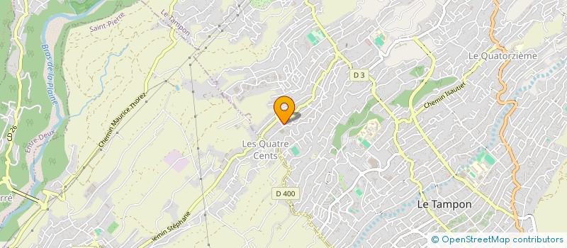 localisation de l'entreprise MADAME MARIE MEZINO  LE TAMPON