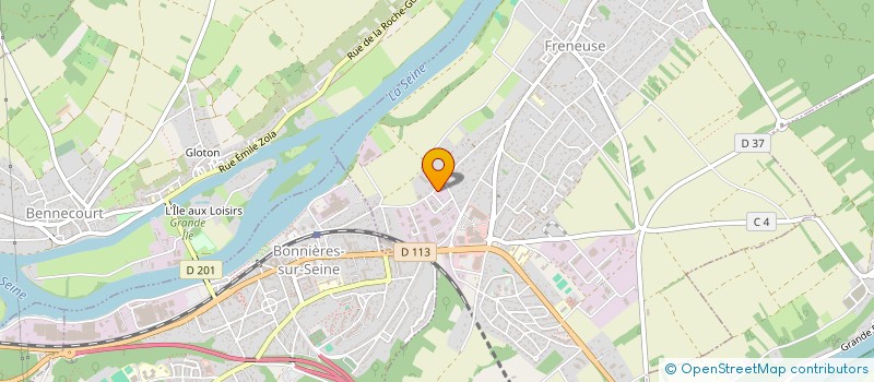 localisation de l'entreprise MADAME MARIE MIANDEKO MATSIKA  FRENEUSE