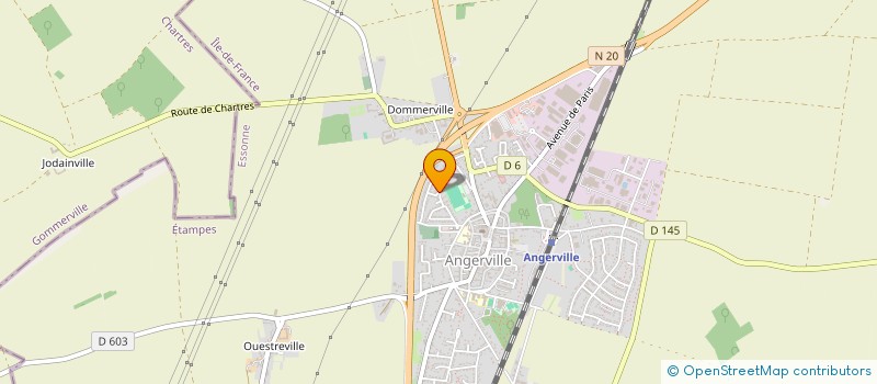 localisation de l'entreprise MADAME MARIE-MICA PIERRE  ANGERVILLE