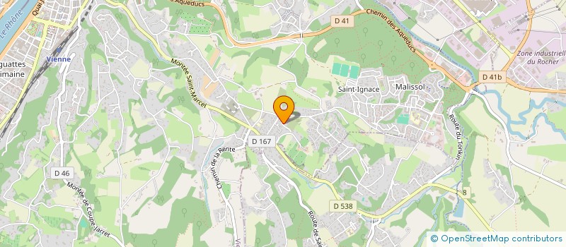 localisation de l'entreprise MADAME MARIE MICHA à VIENNE