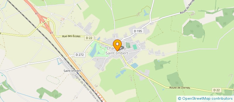 localisation de l'entreprise MADAME MARIE MICHARD à CHANTENAY-SAINT-IMBERT