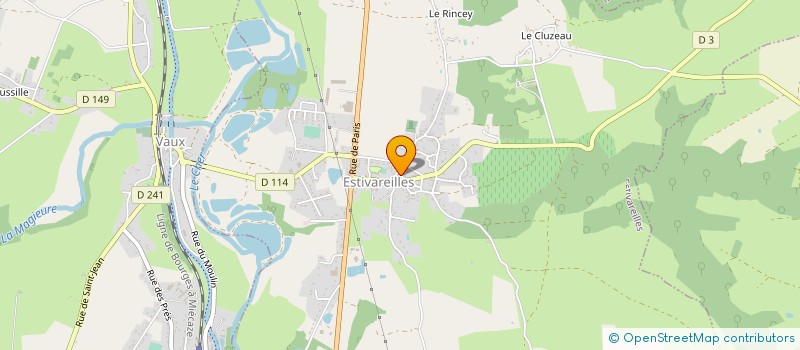 localisation de l'entreprise MADAME MARIE MICHARD  ESTIVAREILLES