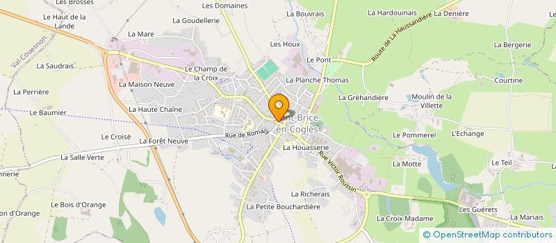 localisation de l'entreprise MADAME MARIE MICHEL à MAEN ROCH