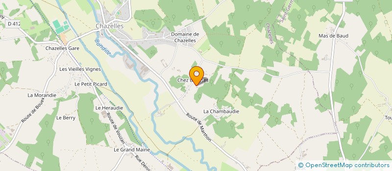 localisation de l'entreprise MADAME MARIE MICHEL à FEUILLADE
